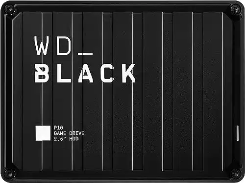 Externe Festplatte (5 TB) Western Digital WD_BLACK P10 Game