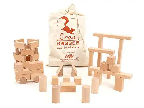 CreaBLOCKS CreaBLOCKS unbehandelte Holzbausteine