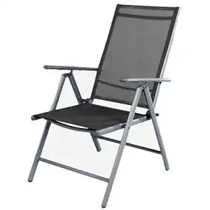 Alu-Gartenstühle Mojawo, Hochlehner 7-Fach verstellbar