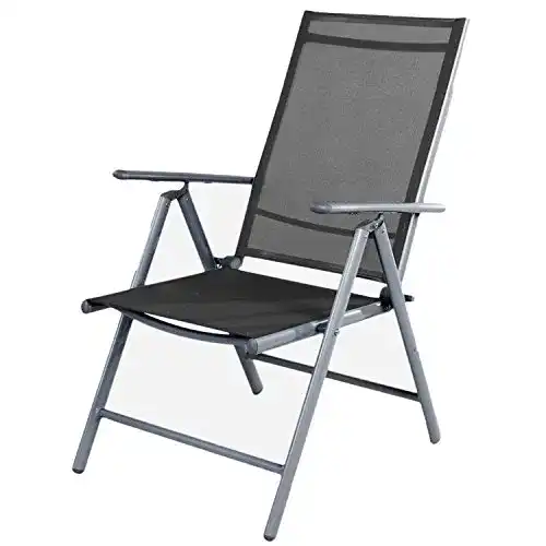 Alu-Gartenstühle Mojawo, Hochlehner 7-Fach verstellbar