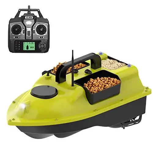 Futterboot ZDSKSH Angelköder RC Boot, Fischfinder , Entfernung GPS Cruise Köder-Boot