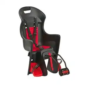 Kinderfahrradsitz Polisport , Schwarz/Rot, Kinder Kindersitze