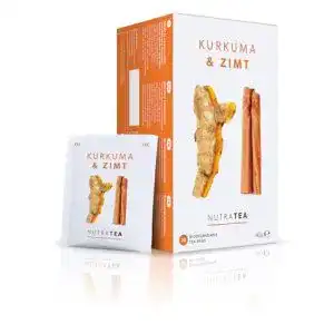Zimt-Tee Nutra Tea Turmeric & Cinnamon, 20 Teebeutel