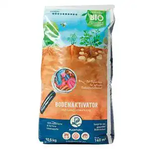 Bodenaktivator Plantura Bio 3 Monate Langzeit-Wirkung, 10,5 kg