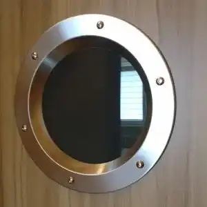 Bullauge portholes.bullaugen Fenster für Tür Edelstahl INOX 350mm