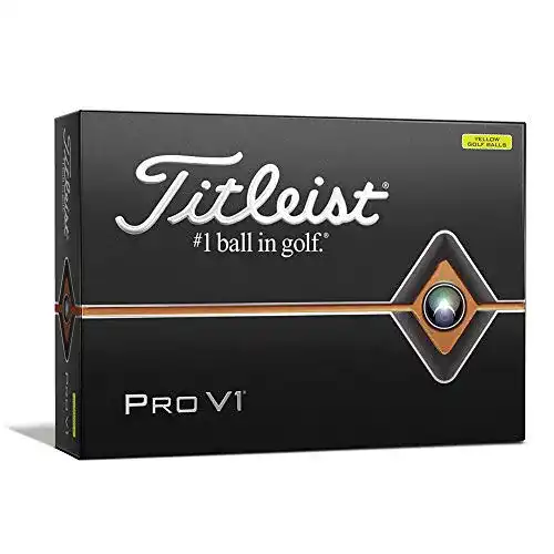 Titleist-Golfbälle Titleist Pro V1 Golfball, Herren, Gelb