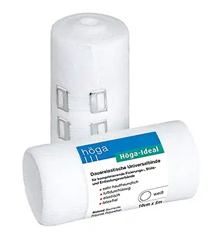 Verband Höga Ideal, Universalbinde, 10 cm x 5 m, 2er