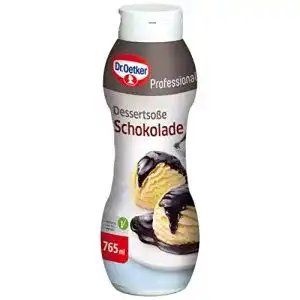 Schokoladensauce Dr. Oetker Professional, Dessertsoße, 765 ml