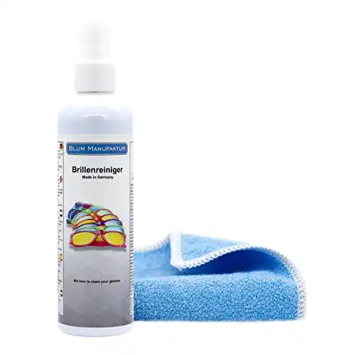 Brillenreiniger BLUM MANUFAKTUR – 250ml + Mikrofasertuch 30 x 30 cm