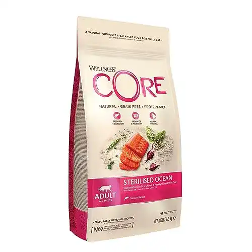 Trockenfutter Katze (getreidefrei) Wellness CORE Sterilised Ocean