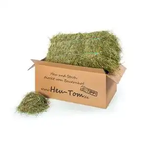 Wiesenheu Heu-Tom ® 15kg frisches Heuballen direkt ab Hof