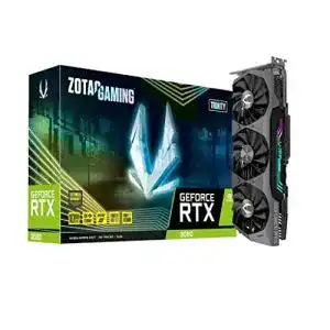GeForce RTX 3080 Zotac Gaming Trinity OC LHR grau
