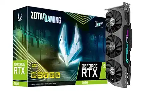 GeForce RTX 3080 Zotac Gaming Trinity OC LHR grau
