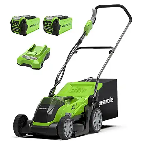 Akku-Rasenmäher mit Mulchfunktion Greenworks Tools Greenworks