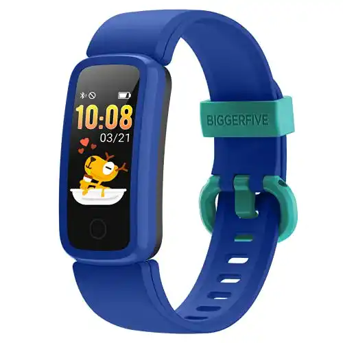 Fitness-Tracker Kinder BIGGERFIVE Fitness Armband Uhr für Kinder