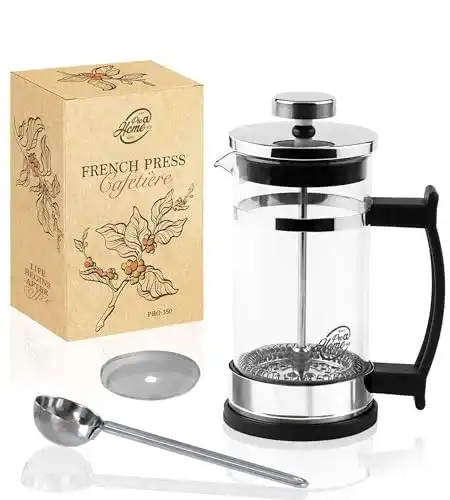 French Press Pro@Home43, Kaffeebereiter 0,35L für 2 Tassen