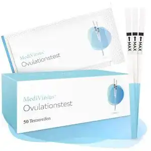 Ovulationstest MediVinius ® – 50 Stück – für ein klares Ergebnis