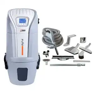 Zentralstaubsauger SACH VAC Digital 1.6 + Schlauch-Set 10M PLUS