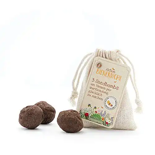 Die beste Samenbombe Die Stadtgärtner, Seedbombs „Bienenwohl“, 3 Stück 2026 Test Bestseller Samenbombe Die Stadtgärtner, Seedbombs „Bienenwohl“, 3 Stück