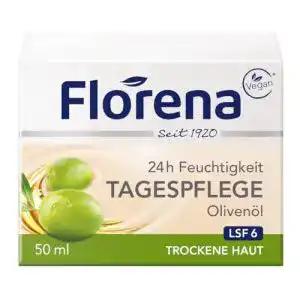 Olivenöl-Creme Florena Tagescreme Bio-Olivenöl, 50 ml