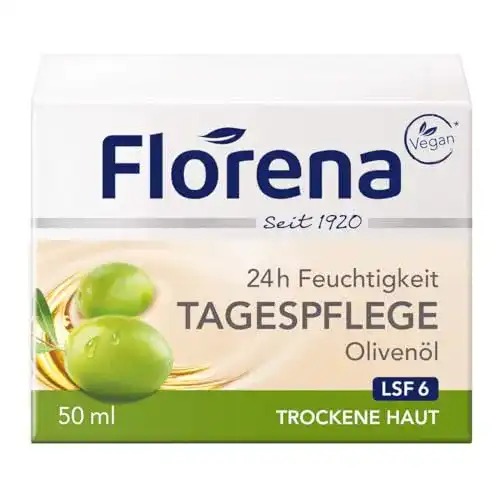 Olivenöl-Creme Florena Tagescreme Bio-Olivenöl, 50 ml
