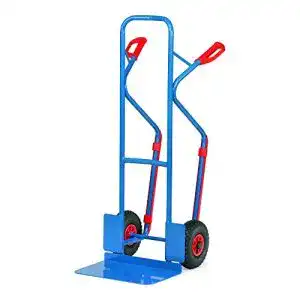 Sackkarre Fetra B1331L Stahlrohrkarre, Traglast 300 kg, Schaufel