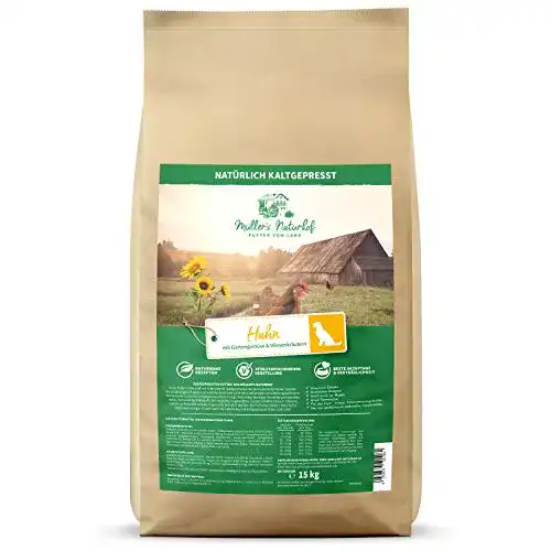 Die beste Kaltgepresstes Hundefutter Müller`s Naturhof FUTTER VOM LAND 2026 Test Bestseller Kaltgepresstes Hundefutter Müller`s Naturhof FUTTER VOM LAND