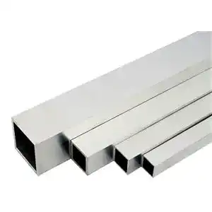 Alu-Rechteckrohr SixBros. walzblankes Vierkantrohr 35x35x2mm