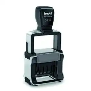 Datumsstempel Trodat Professional 5430/L, Selbstfärbend