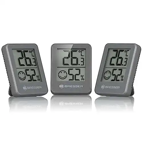 Thermometer Bresser Hygrometer Temeo Hygro Indicator 3er-Set
