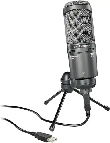USB-Kondensatormikrofon Audio-Technica AT2020USB+