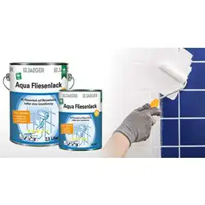 Fliesenlack Jaeger Aqua 875 weiss 0,75l