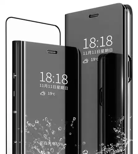Xiaomi-Redmi-Note-7-Hülle MLOTECH, Handyhülle + Panzerglas