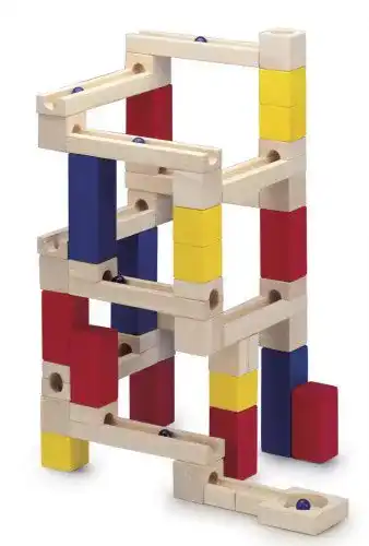 Kugelbahn Small Foot 1530 Murmelbahn aus bunt lackiert