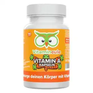 Vitamin A Vitamineule Kapseln hochdosiert & vegan