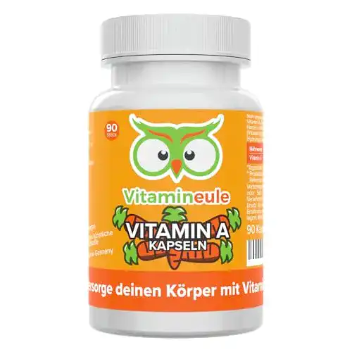 Vitamin A Vitamineule Kapseln hochdosiert & vegan