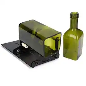 Flaschenschneider HALOVIE Glasschneider für Flaschen,Edelstahl