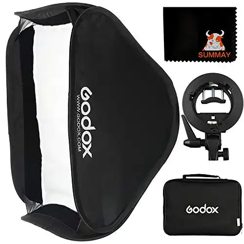 Die beste Softbox für Aufsteckblitz GODOX 80x80 zusammenklappbare 2026 Test Bestseller Softbox für Aufsteckblitz GODOX 80×80 zusammenklappbare