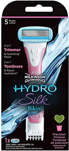 Die beste Bikini-Trimmer Wilkinson Sword Hydro Silk Bikini Damen Rasierer 2026 Test Bestseller Bikini-Trimmer Wilkinson Sword Hydro Silk Bikini Damen Rasierer