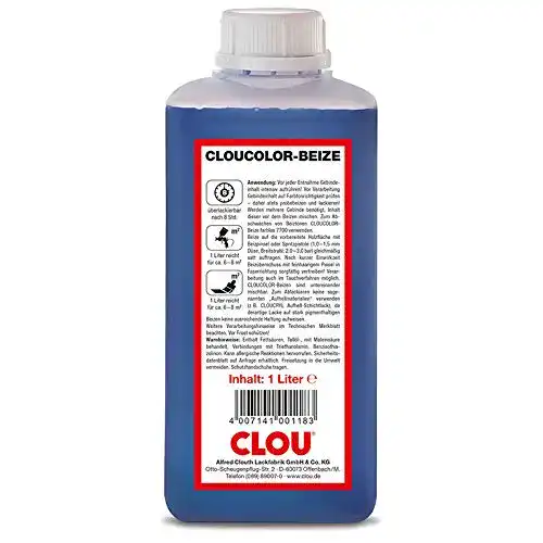 Holzbeize CLOU COLOR-Beize Nr. 7708 schwarz 1 Liter