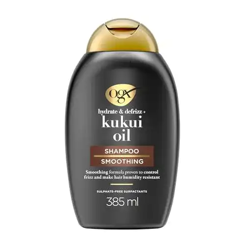 Anti-Frizz-Shampoo OGX Hydrate & Defrizz + Kukui Oil