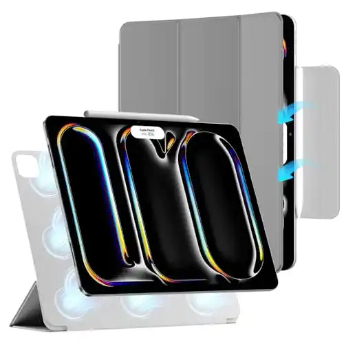 iPad-Pro-12.9-Hülle ZtotopCase, magnetisch Ultra Schlank leicht