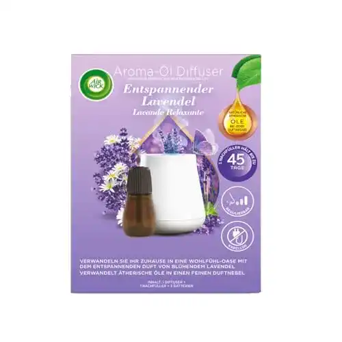 Lufterfrischer Air Wick Aroma-Öl Diffuser Entspannender Lavendel