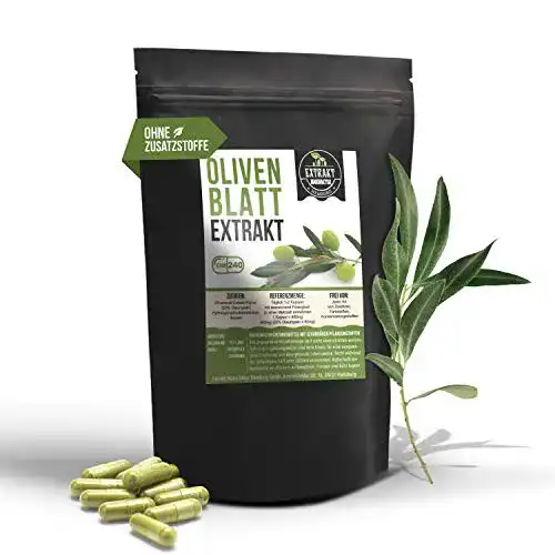 Olivenblattextrakt foodfrog Olivenblatt EXTRAKT, 240 KAPSELN