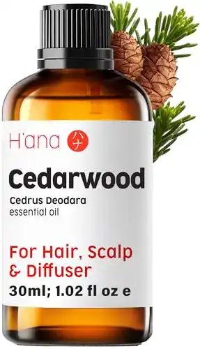 Die beste Zedernöl H'ana Hana Ätherisches Zedernholzöl, 30ml 2026 Test Bestseller Zedernöl H’ana Hana Ätherisches Zedernholzöl, 30ml