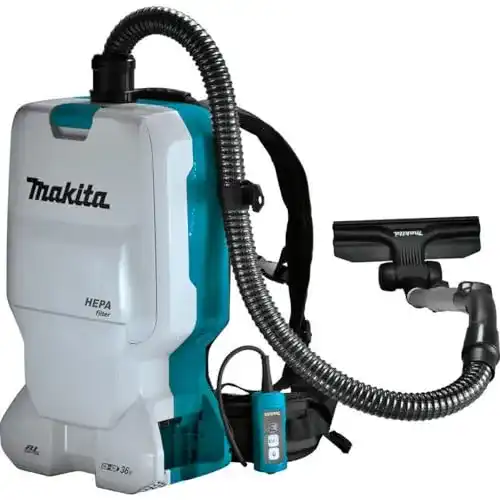 Rucksack-Staubsauger Makita DVC660Z, Rucksackstaubsauger