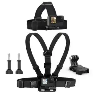 GoPro-Brustgurt Sametop Brustgurt Halterung + Kopfhalterung