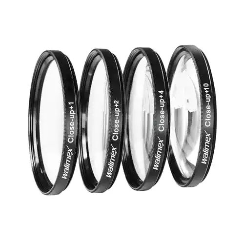 Makrolinse Walimex 17857 Close up Set 58 mm inkl. 0.0125 Diopt.