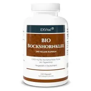Bockshornklee-Kapseln Exvital AKTIVIERT, 240 vegane Kapseln