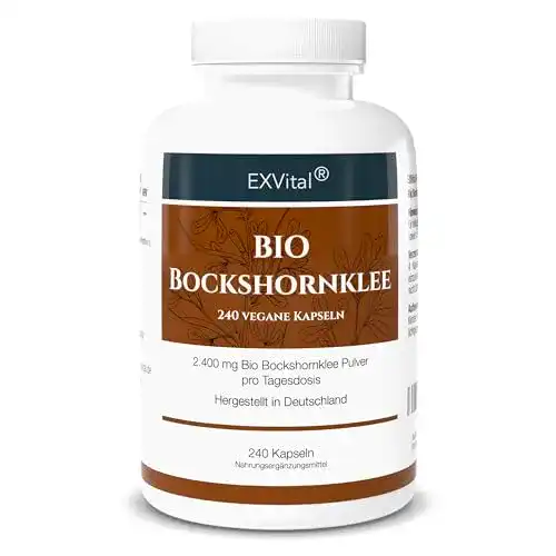 Bockshornklee-Kapseln Exvital AKTIVIERT, 240 vegane Kapseln